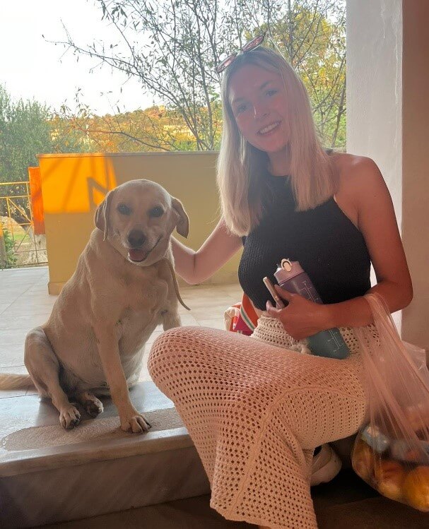 In the picture: Tess – onze nieuwe junior HR-business partner
