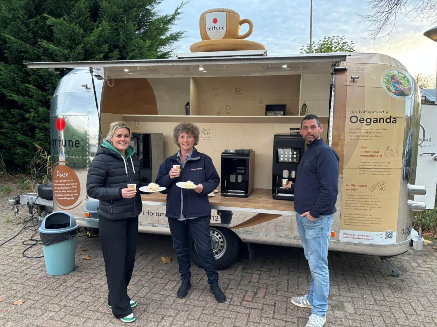 Een welverdiende traktatie voor onze chauffeurs van Regiotaxi Utrecht