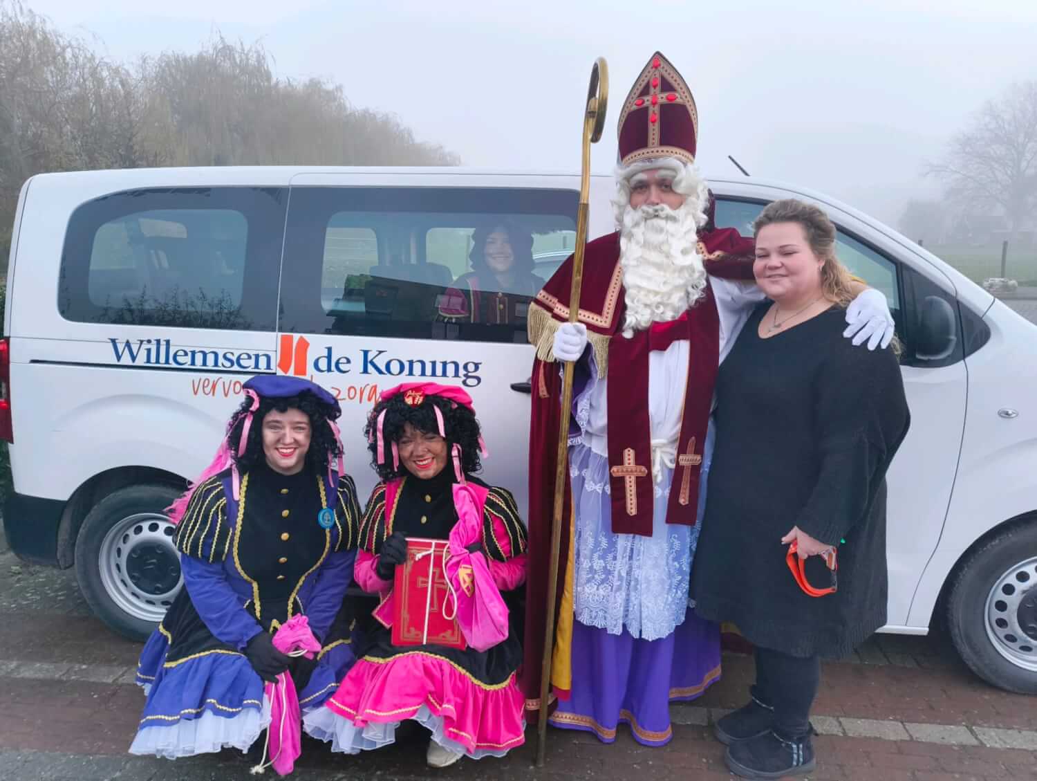 Sinterklaas op bezoek bij Willemsen-de Koning