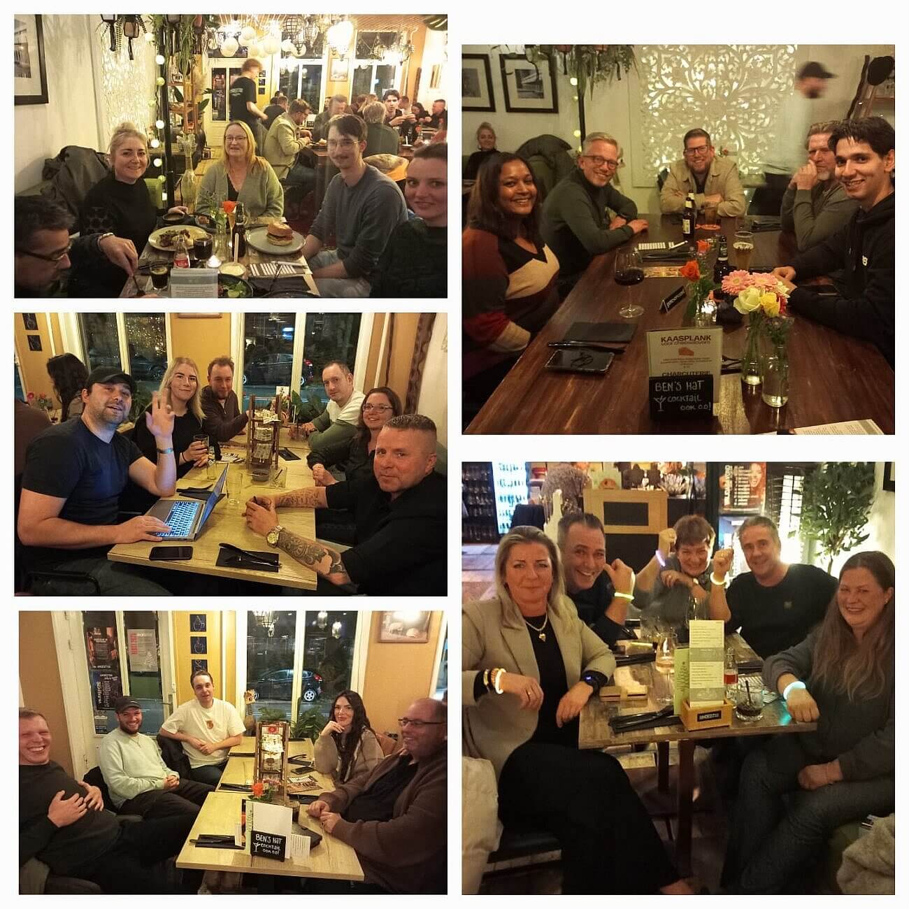 Een gezellige avond vol teamspirit bij VAV