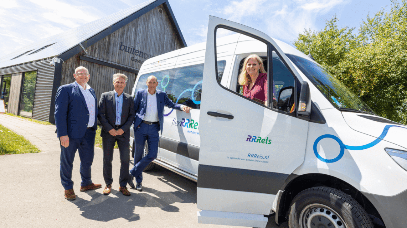 Start van flexRRReis Flevoland feestelijk gevierd
