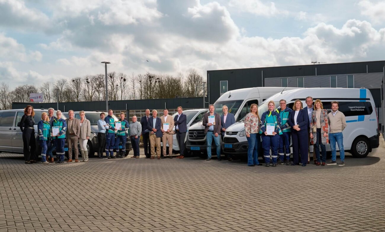 Willemsen-de Koning bij eerste gecertificeerden Liggend Zorgvervoer Nederland